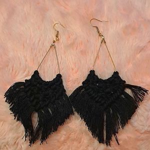 Beautiful Fabric Earrings